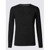 M&S Collection Pure Merino Wool Crew Neck Jumper