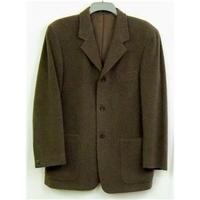 M&S brown wool-rich jacket Size 38