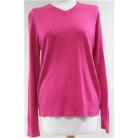 M&S Blue Harbour - Pink - Sweater - Small