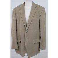 M&S, size 42M camel coloured cord jacket