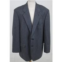 M&S size 46M grey herringbone wool jacket