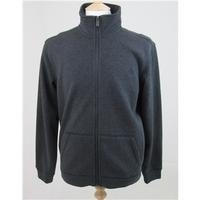 M&S Size: M grey zipped sweatshirt