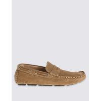 M&S Collection Suede Driver Slip-on Shoes