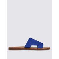 M&S Collection Leather Cut Out Mule Shoes