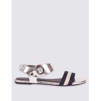 M&S Collection Ring Detail Sandals with Insolia Flex