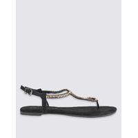 M&S Collection Twisted Sandals with Insolia Flex