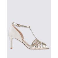 ms collection stiletto caged sandals with insolia