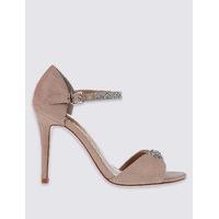 M&S Collection Stiletto Sparkle Sandals with Insolia