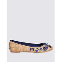 ms collection embroidered pump shoes with insolia flex