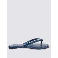 M&S Collection Skinny Diamante Sandals