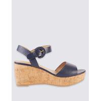 M&S Collection Wedge Heel Sandals with Insolia