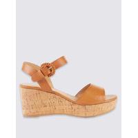 M&S Collection Wedge Heel Sandals with Insolia