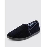 M&S Collection Big & Tall Slippers with Thinsulate