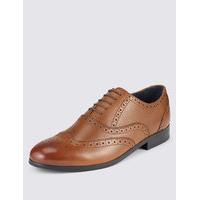 M&S Collection Leather Oxford Brogue Shoes