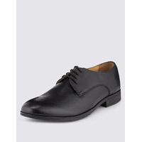 M&S Collection Leather Lace-up Derby Shoes with Airflex