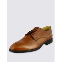 M&S Collection Leather Lace-up Derby Shoes with Airflex