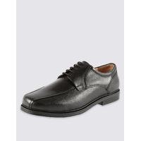 M&S Collection Extra Wide Leather Shoes with Freshfeet