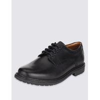 M&S Collection Big & Tall Leather Gibson Lace-up Shoes