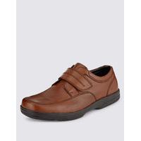 ms collection extra wide fit leather shoes with airflex