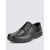 M&S Collection Big & Tall Extra Wide Fit Leather Shoes