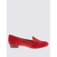 M&S Collection Suede Albert Pump Shoes with Insolia Flex