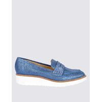 M&S Collection Leather Loafers with Insolia Flex