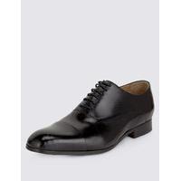 M&S Collection Luxury Extra Wide Fit Leather Lace-up Shoes