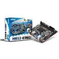 MSI H61I-E35 Motherboard Sandy Bridge Socket 1155 Intel H61 (B3) Mini-ITX Gigabit LAN