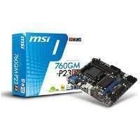 MSI 760GM Motherboard AMD AM3 RAID Gigabit LAN Micro-ATX