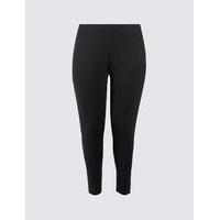 M&S Collection PLUS Cotton Rich Core Leggings