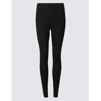 M&S Collection PETITE Cotton Rich Core Leggings