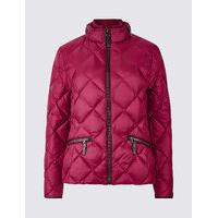 ms collection down feather jacket with stormwear