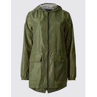 ms collection pack away parka with stormwear