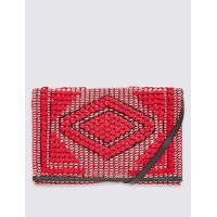 M&S Collection Aztec Shoulder Bag