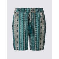 M&S Collection Drawstring Printed Shorts