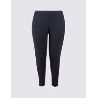 M&S Collection PLUS Cotton Rich Core Leggings