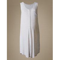 M&S Collection Maternity Button Through Short Nightdress