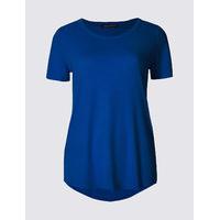 ms collection round neck short sleeve t shirt