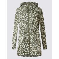 M&S Collection Pebble Print Parka with Stormwear