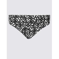 ms collection tile print hipster bikini bottoms