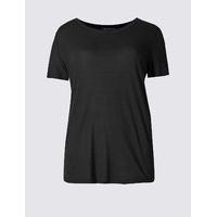 ms collection round neck short sleeve t shirt