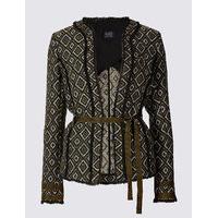 M&S Collection Geometric Print Jacket