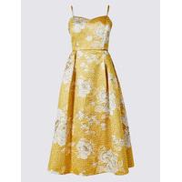 M&S Collection Floral Jacquard Prom Dress