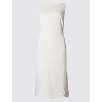M&S Collection Cutwork Skater Midi Dress