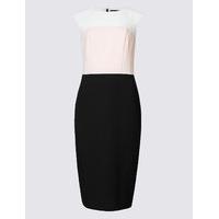 M&S Collection Colour Block Shift Dress