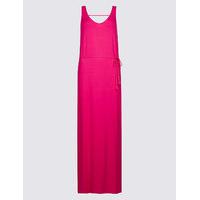 M&S Collection Tie Front Side Split Maxi Dress