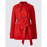 M&S Collection Belted Trench Coat with Stormwear