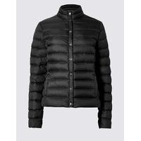 ms collection down feather jacket with stormwear