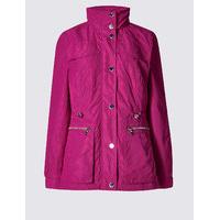 ms collection jacquard anorak jacket with stormwear