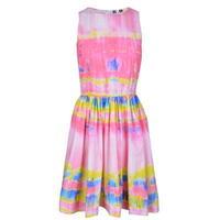 MSGM Tie Dye Print Dress